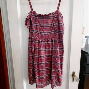 Marc by Marc Jacobs Plaid Cotton Sundress